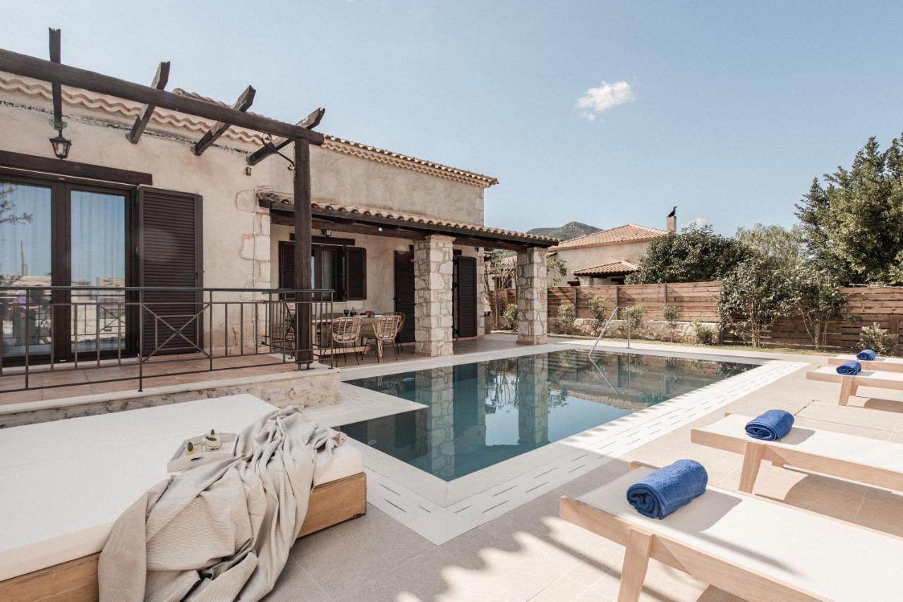 Viatzo Villas - Eclectic Villas With Heated Saltwater Pools Mouzakion  Exterior photo