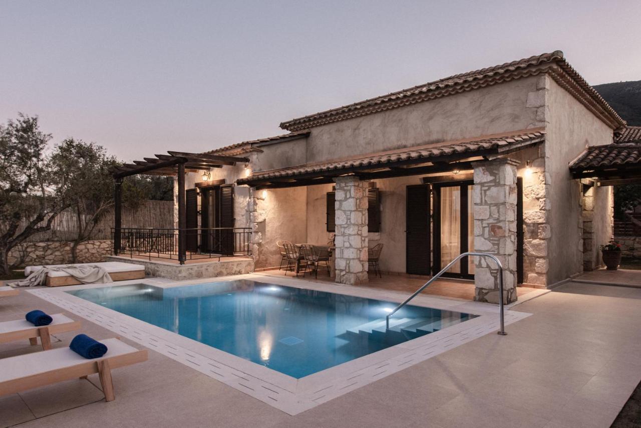 Viatzo Villas - Eclectic Villas With Heated Saltwater Pools Mouzakion  Exterior photo